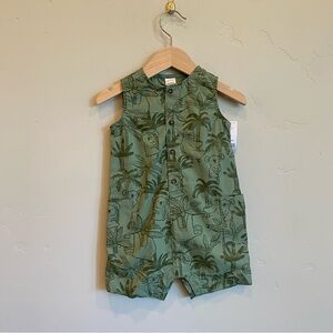CARTERS Baby Jungle Tropical Animal Onesie